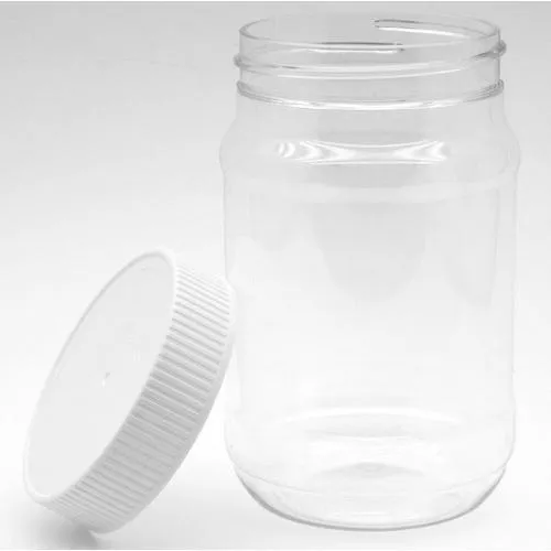 350ml PET Plastic Honey Jar Bottle with Screw-on Lid 10pack