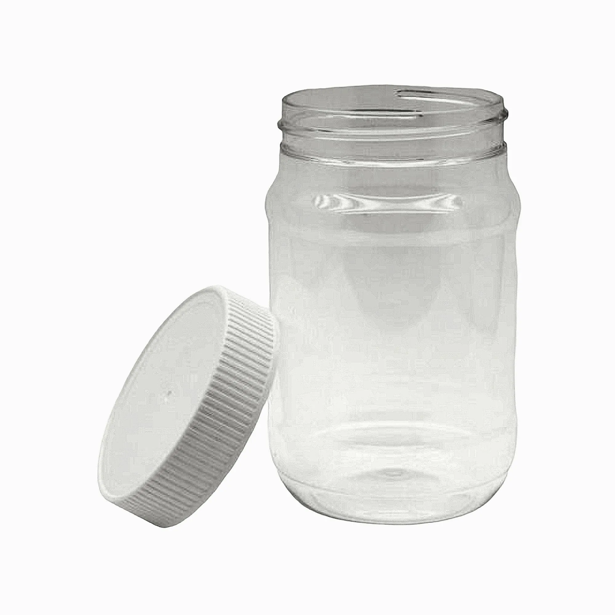 350ml PET Plastic Honey Jar Bottle with Screw-on Lid 10pack