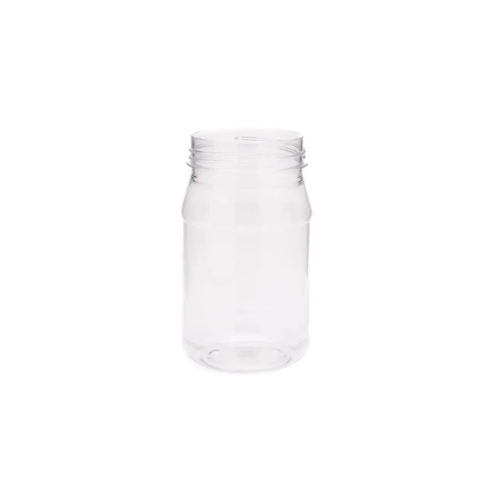 350ml PET Plastic Honey Jar Bottle with Screw-on Lid 10pack