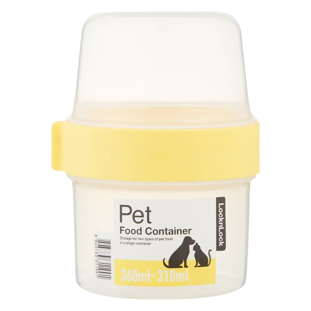 360ml with 310ml LocknLock Pet Food Container LLS221PET