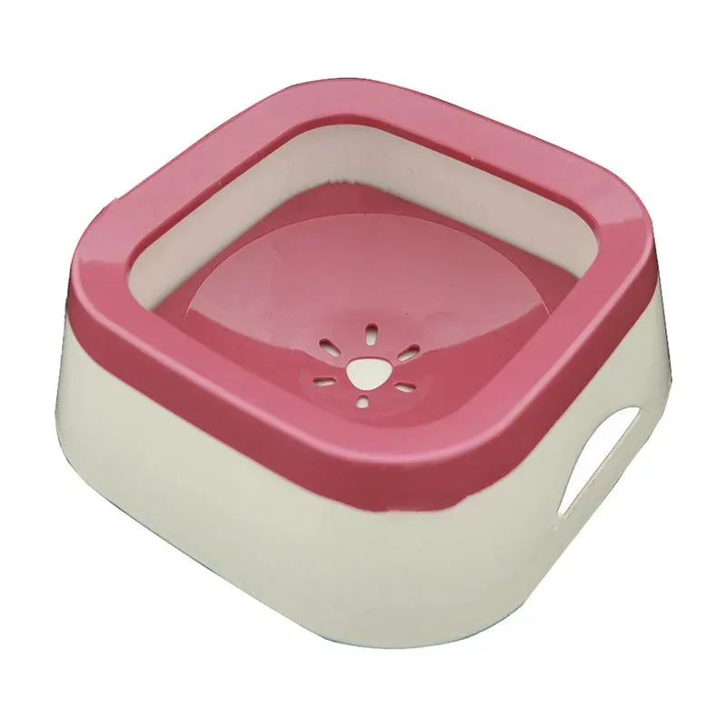 Anti-splash Water Bowl For Dogs 1L Large Capacity Drinker Drinking Bowls Dog Waterer For Puppy Cat Pet Accessories