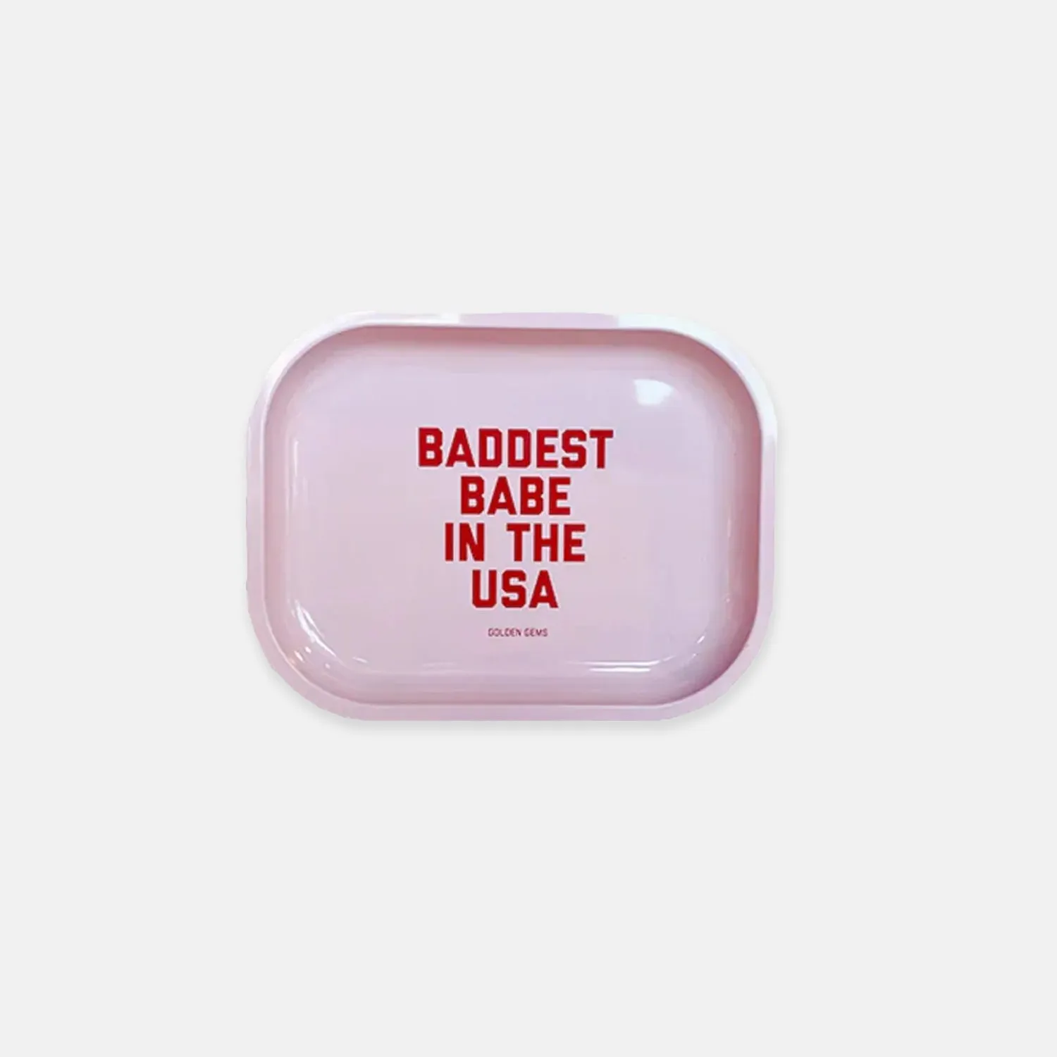 Baddest Babe In the USA Small Tray