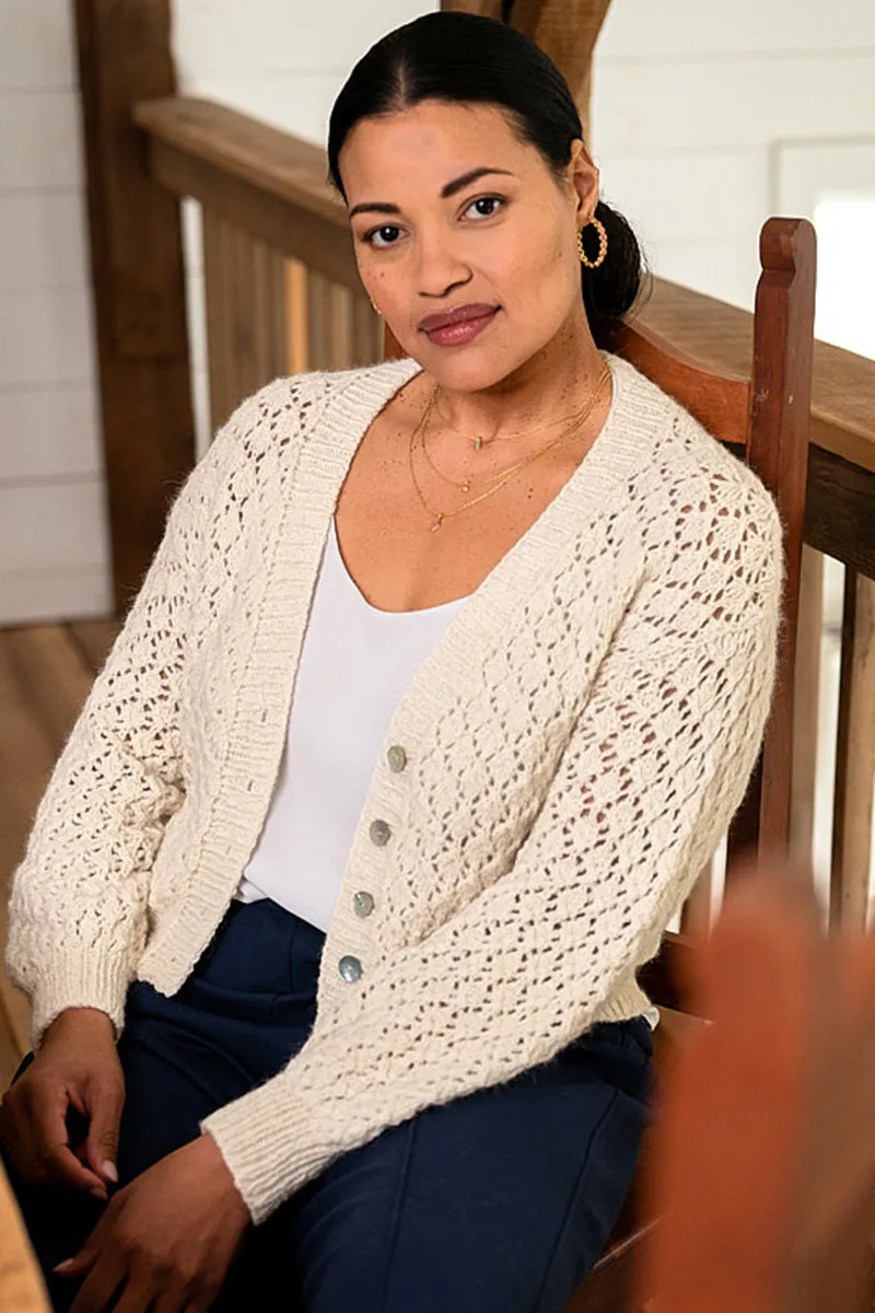 Berroco Talara Patterns - Cremini Cardigan - PDF Download