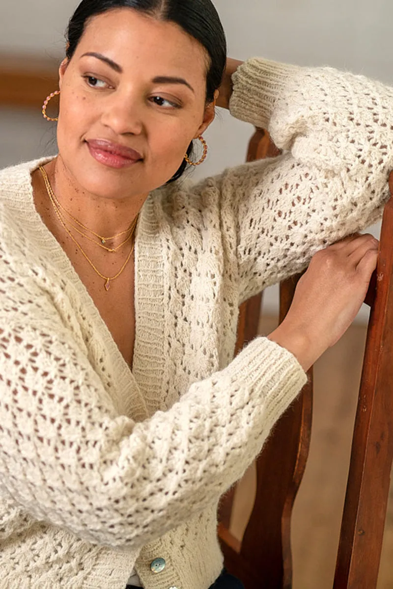 Berroco Talara Patterns - Cremini Cardigan - PDF Download