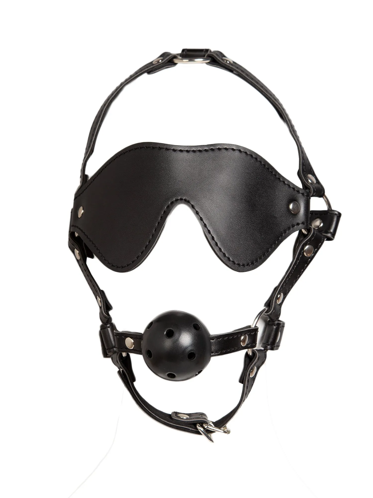 Bound to Excite Blindfold & Gag Head Harness