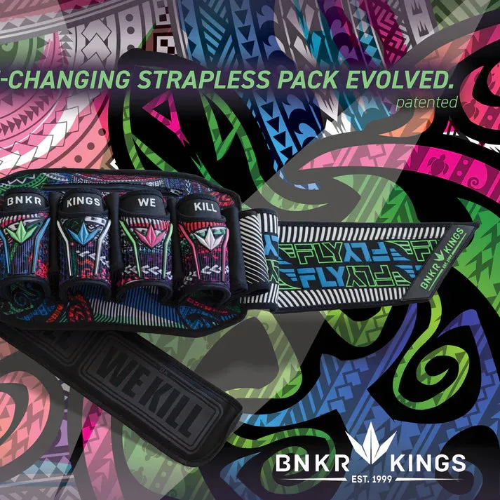 Bunkerkings Fly2 Pack Harness - 4 7  - Native Tropic  *BACK ORDERS AVAILABLE*