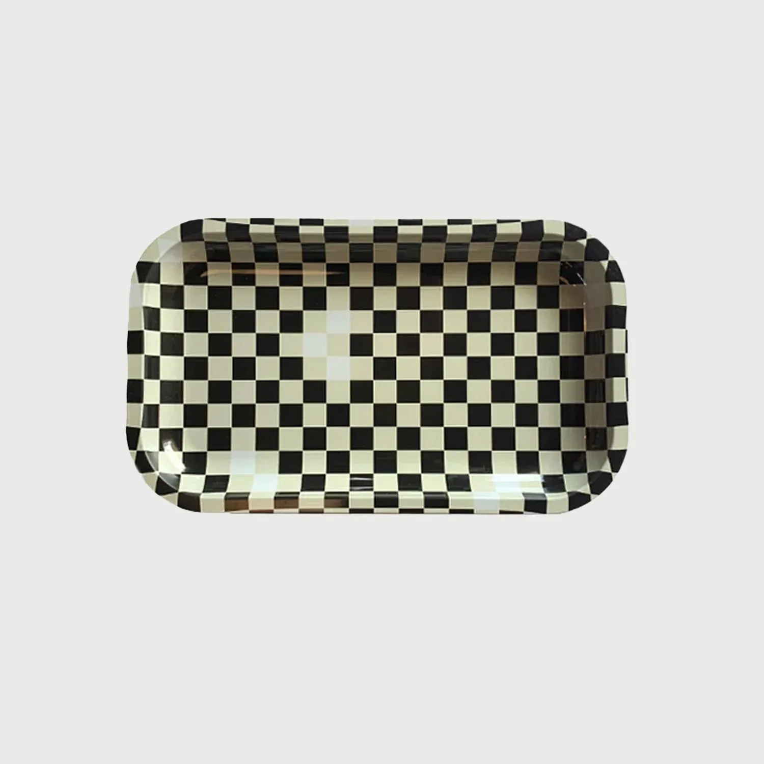 Checkered Trinket Tray