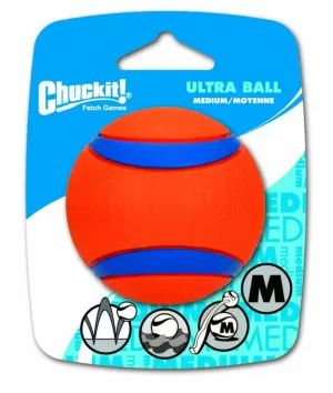 Chuckit! Ultra Ball Dog Toy (Medium 2-pack)