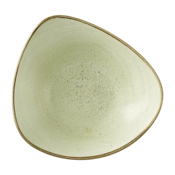 Churchill Stonecast Raw Green Lotus Bowls 177mm (Pack of 12) - HX047