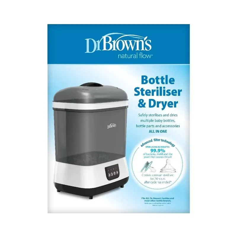 Dr. Browns Electric Sterilizer and Dryer w/ HEPA Air Filter (plus 1 extra Filter)