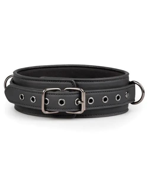 Easy Toys Fetish Collar W-leash - Black