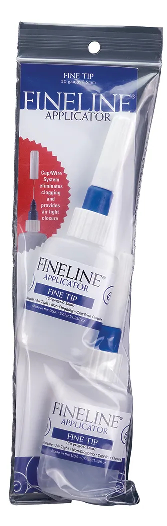 Fineline Empty Applicator Applicator Bottle, Metal Tip