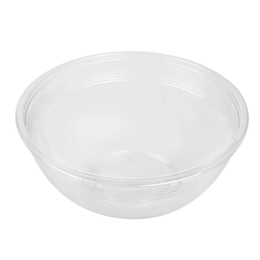 FS181 Vegware 185-Series Compostable Bon Appetit Wide PLA Salad Bowls 32oz (Pack of 300)