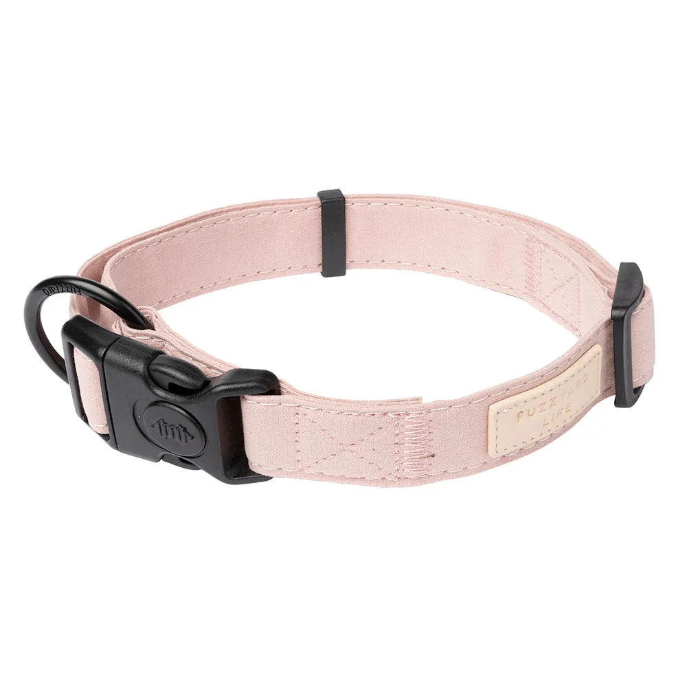 Fuzzyard Dog Collar Life Soft Blush S