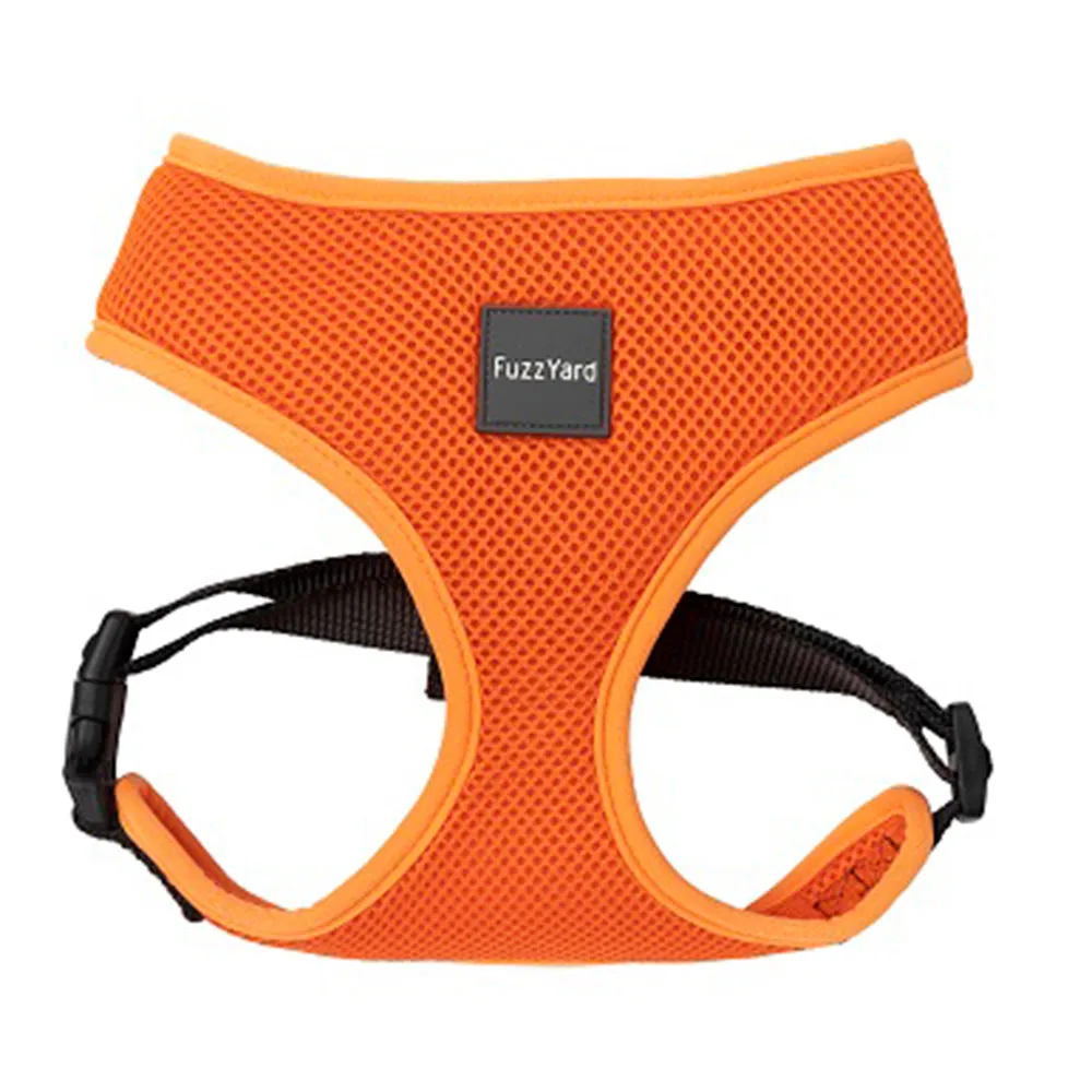 Fuzzyard Dog Harness Crush Orange S