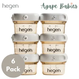 Hegen PCTO™ 60ml/2oz Breast Milk Storage PPSU (6-pack)