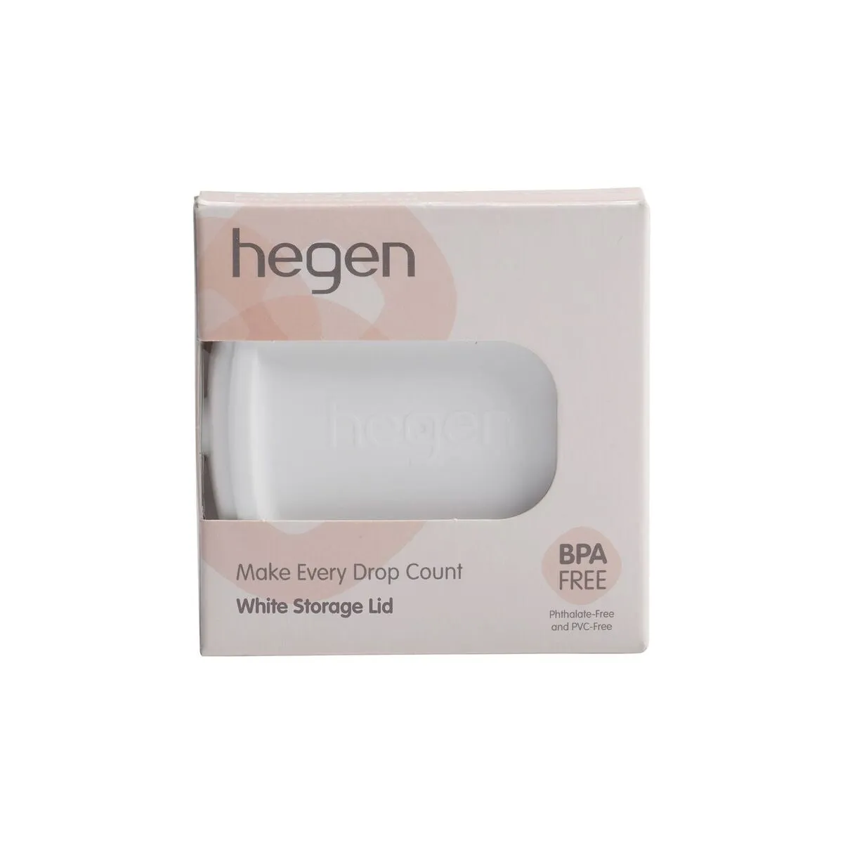 Hegen PCTO Breast Milk Storage Lid - White