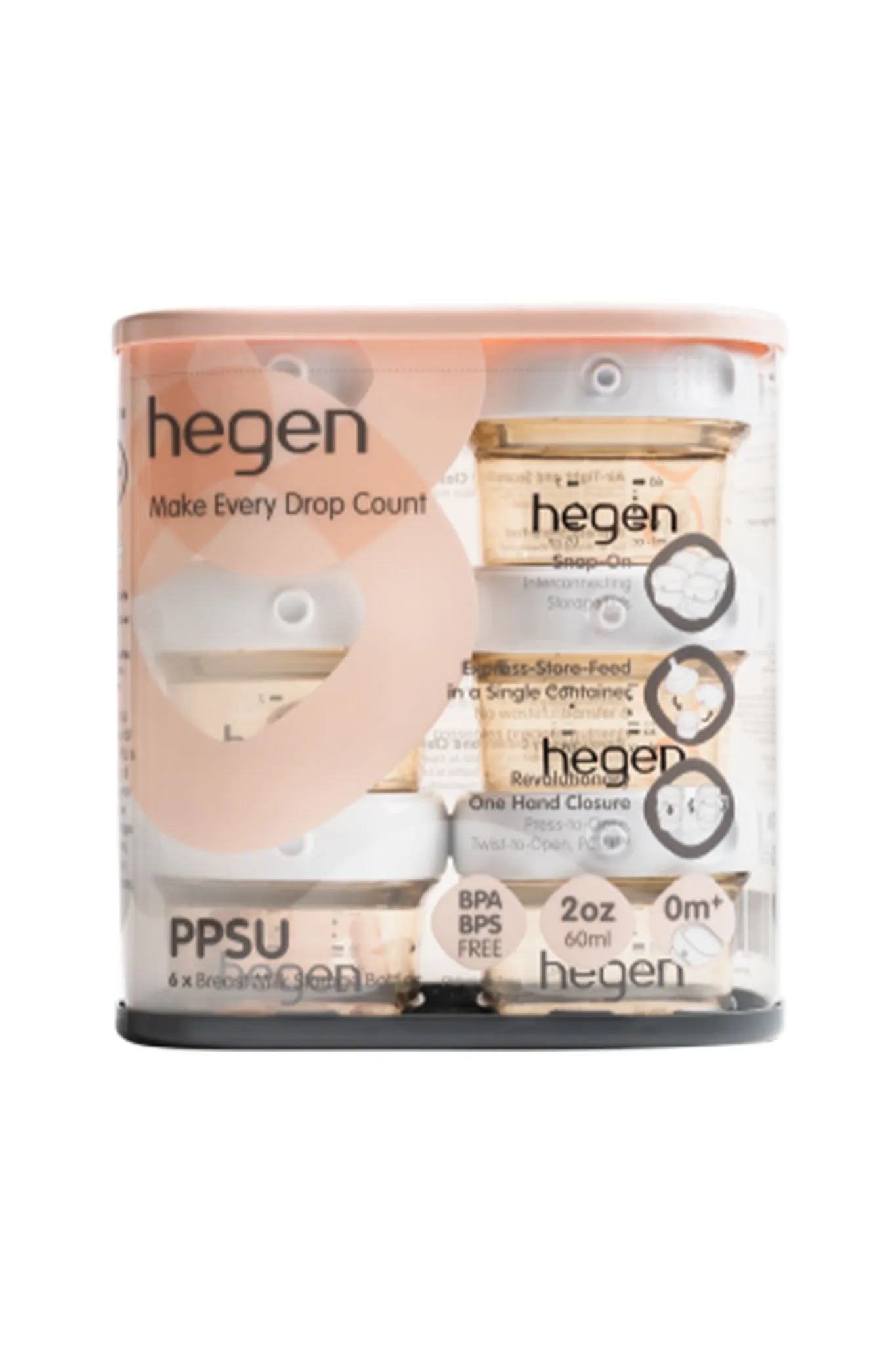 Hegen PCTO Breast Milk Storage PPSU