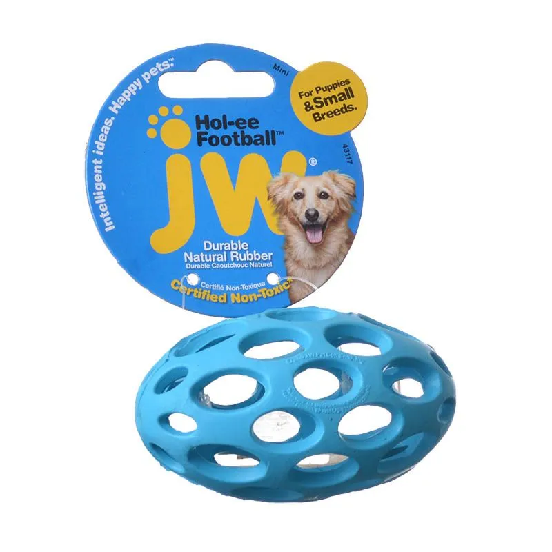 JW Pets Hol-ee Football Dog Toy