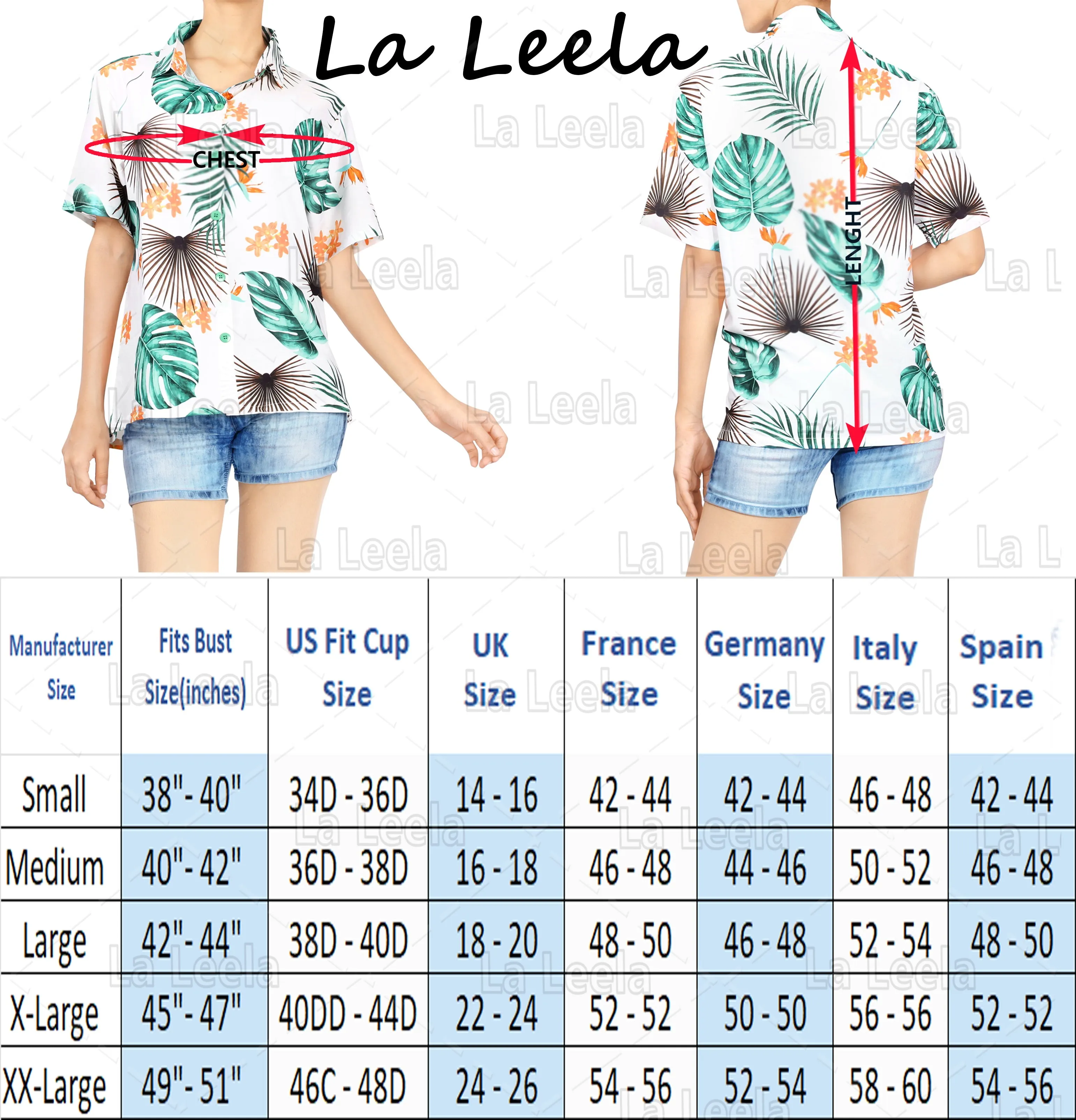 La Leela Halloween Women's Haunted Scary Night Cat And Bat Printed Bright Blue Shirt