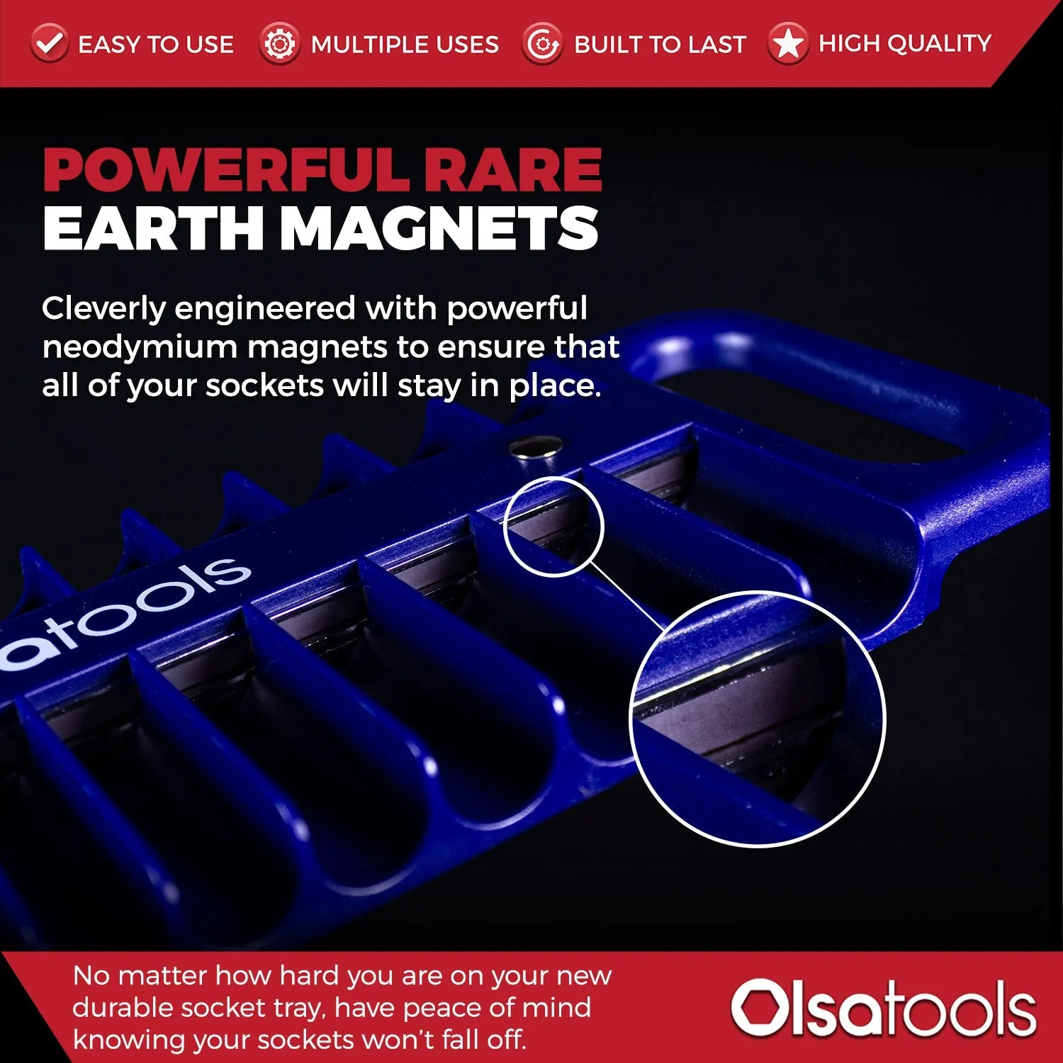 Magnetic Portable Socket Trays