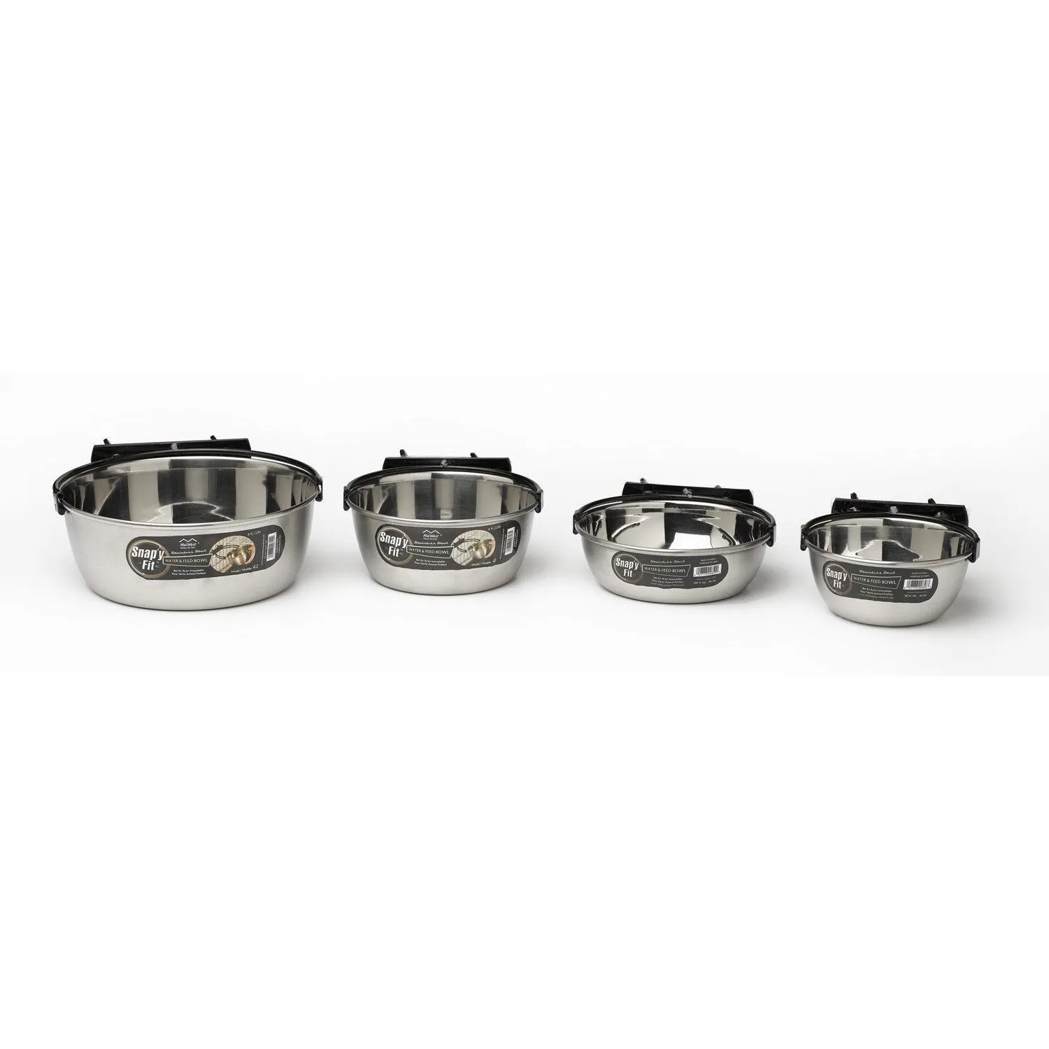 Midwest Snap'y Fit Water and Feed Bowl