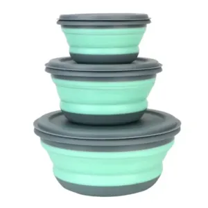 Multifunctional Foldable Siliconу Bowl Set 3 Pieces