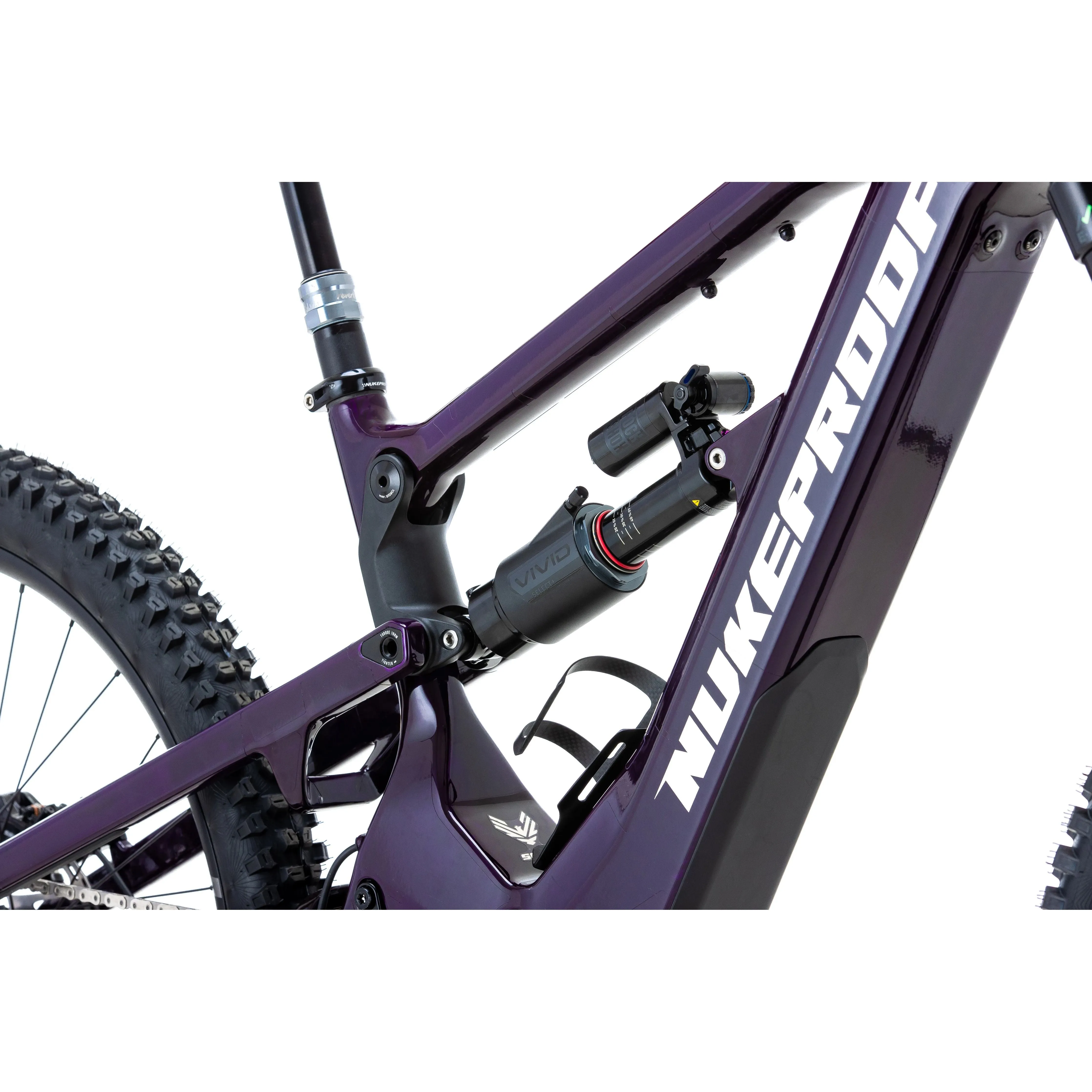 Nukeproof Megawatt 297 Pro Carbon Electric Mountain Bike 2024 Ex-Demo - Purple