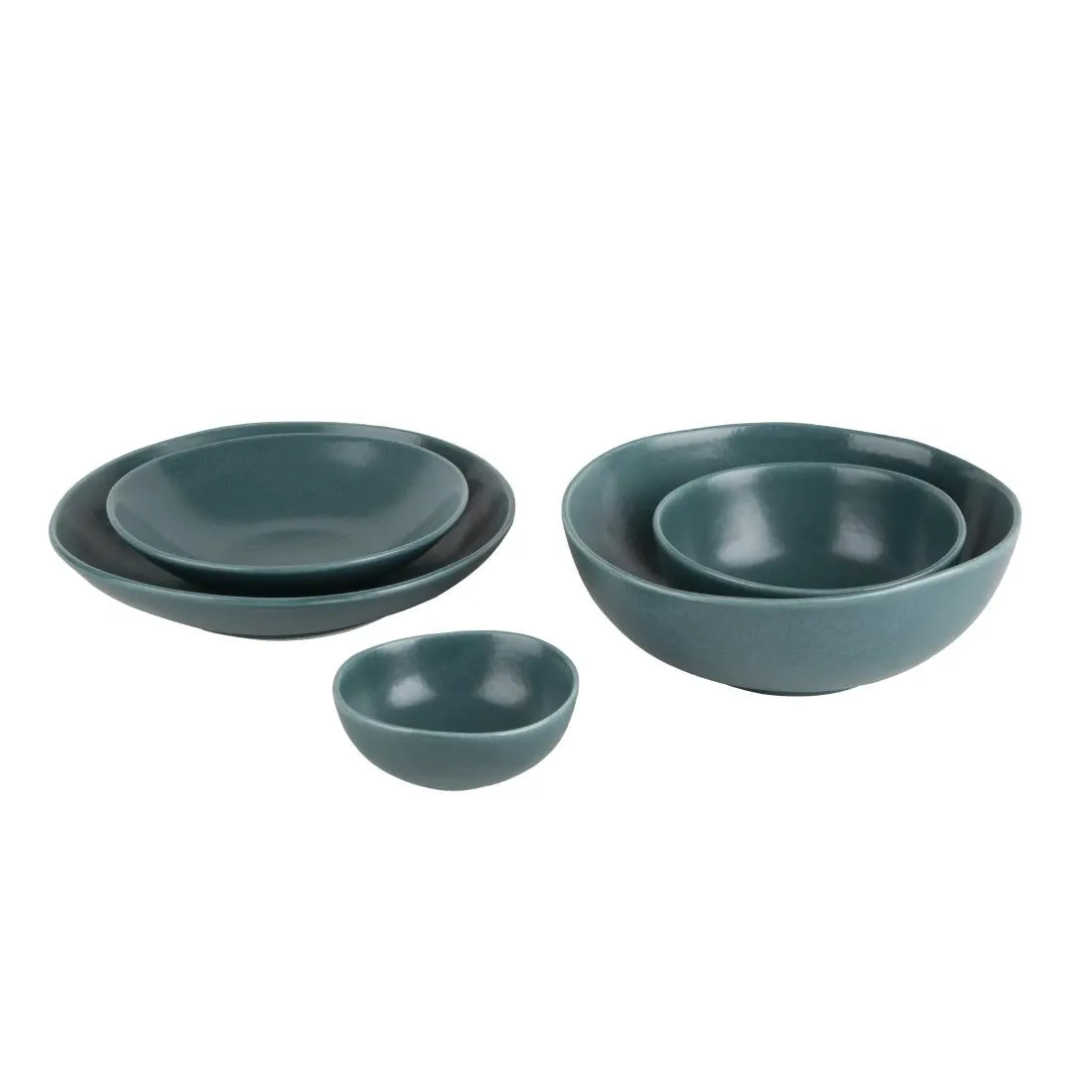 Olympia Build-a-Bowl Deep Bowls Blue 225mm (Pack of 4) - FC720