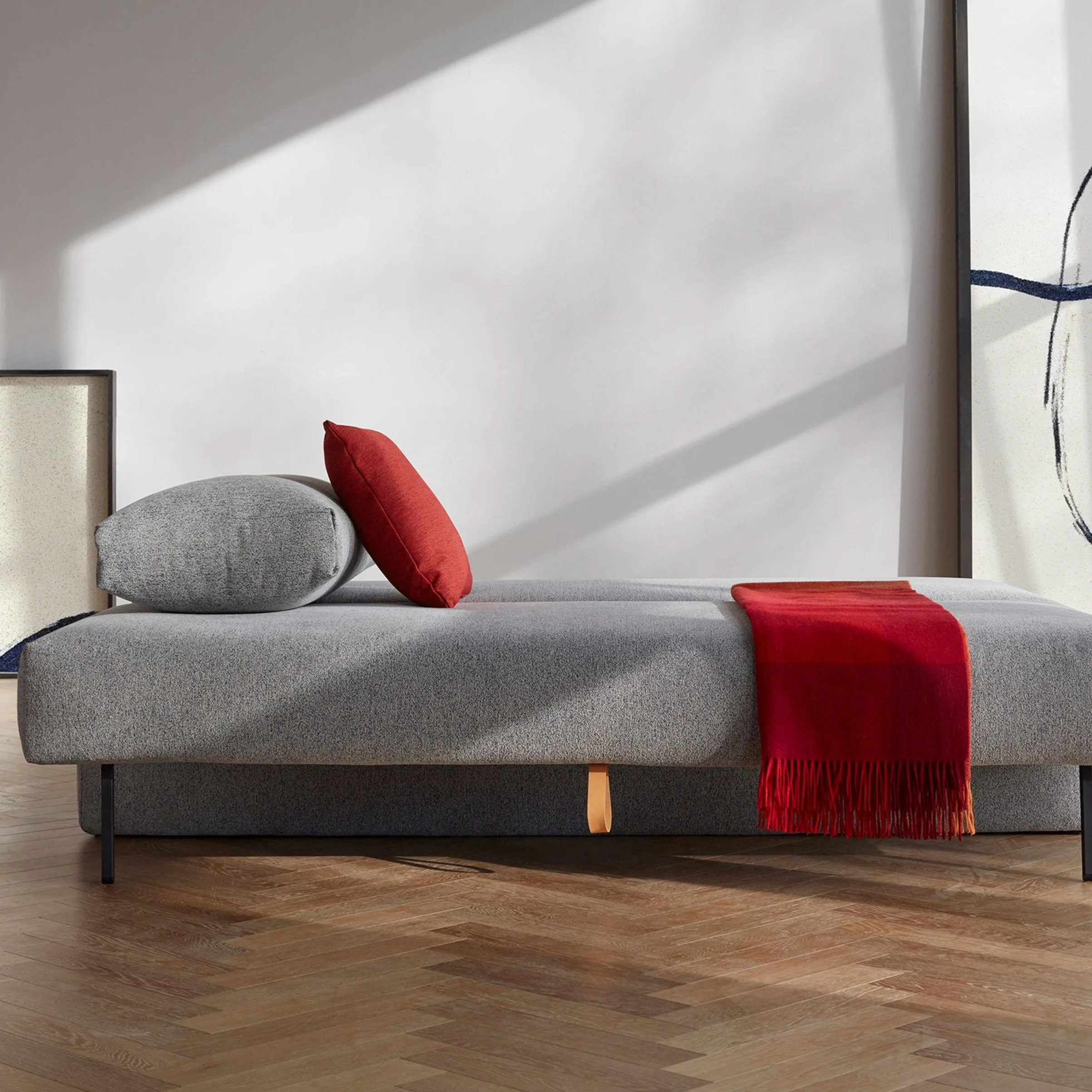 Osvald Armless Storage Sleeper Sofa