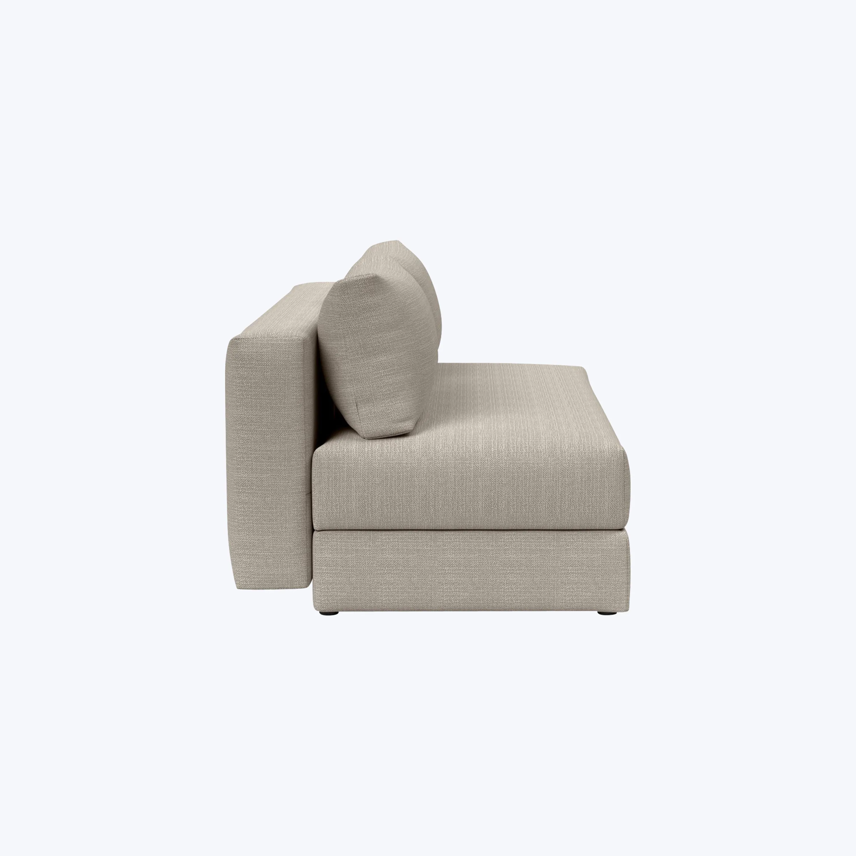 Osvald Armless Storage Sleeper Sofa