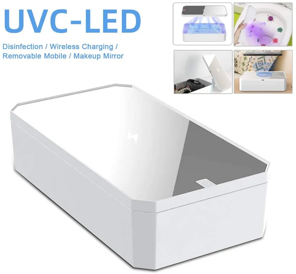 Portable Wireless Cell Phone and Produce UV Sanitizer Box