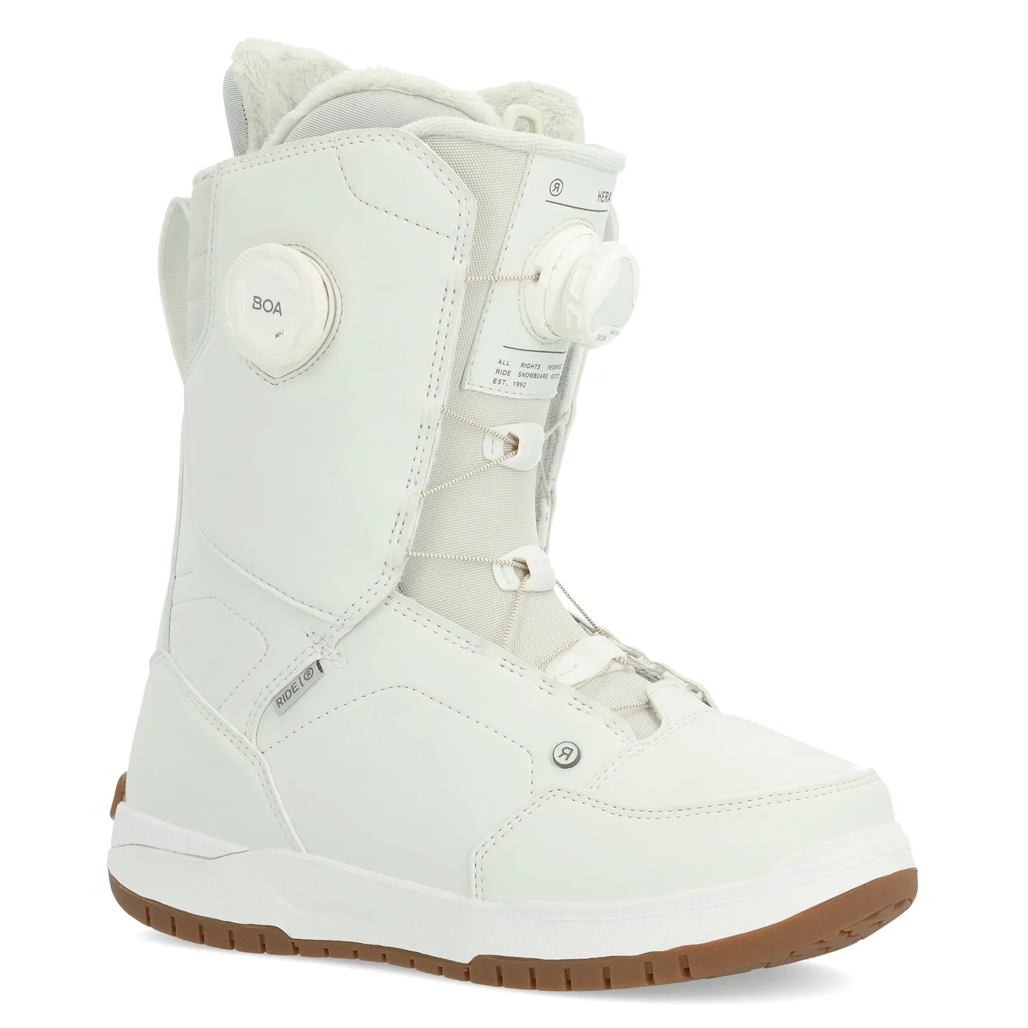 Ride Women's Hera BOA Coiler Snowboard Boots 2024 Stone