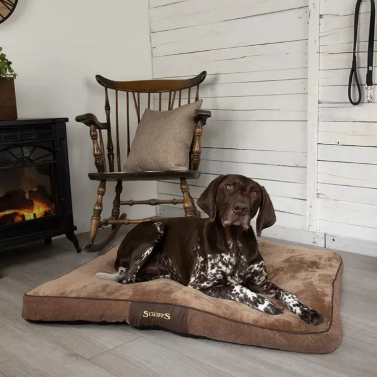 Scruffs Chester Dog Mattress - Chocolate - Large