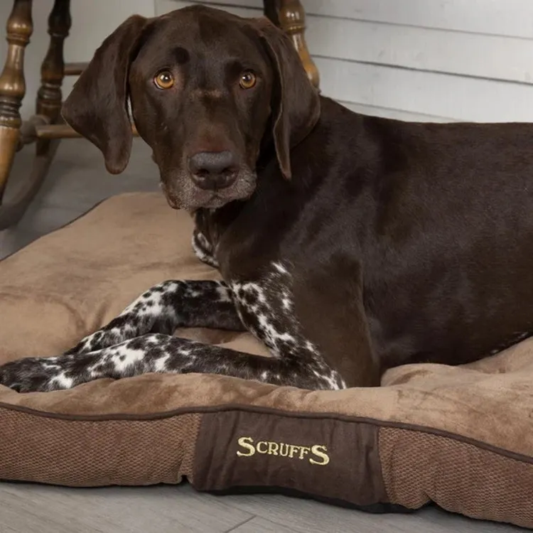 Scruffs Chester Dog Mattress - Chocolate - Large