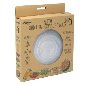 Silicone Stretch Lids 5pk