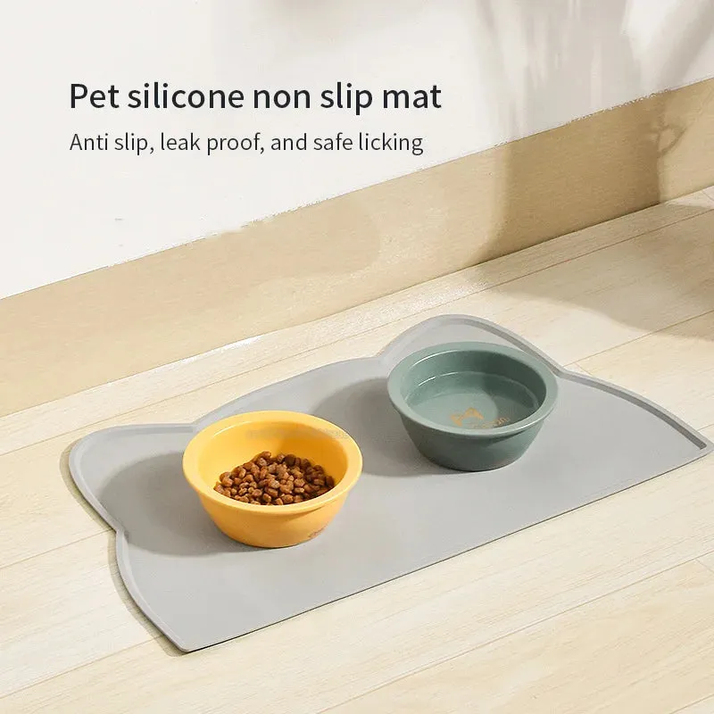 Silicone Waterproof Pet Feeding Mat