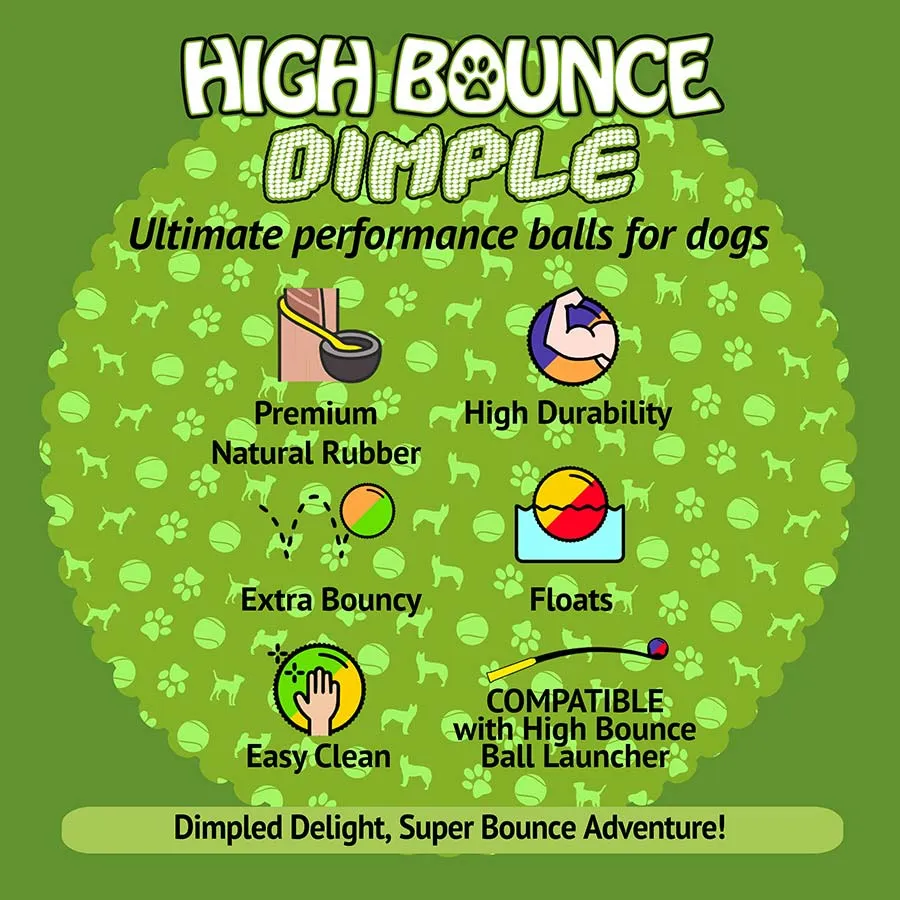 Sportspet Dimple High Bounce Pack of 3