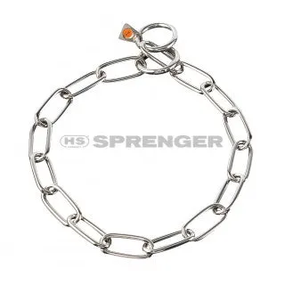 Sprenger Fursaver, Stainless Steel, Extra Wide Long Link, 4mm