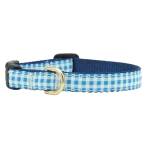 Teacup Collar | Blue Gingham