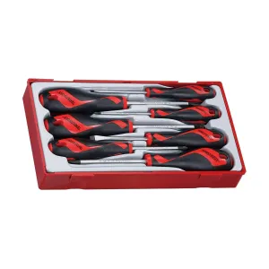 Teng Tools 7 Piece Slotted, PH & PZ Type Screwdriver Set - TT917N