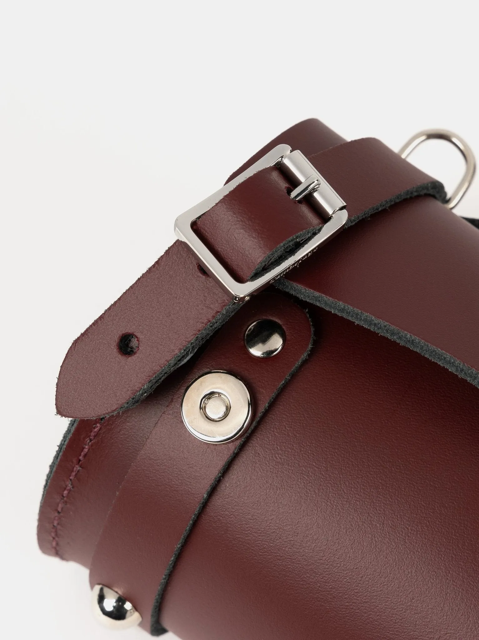 The Micro Bowls Bag - Oxblood