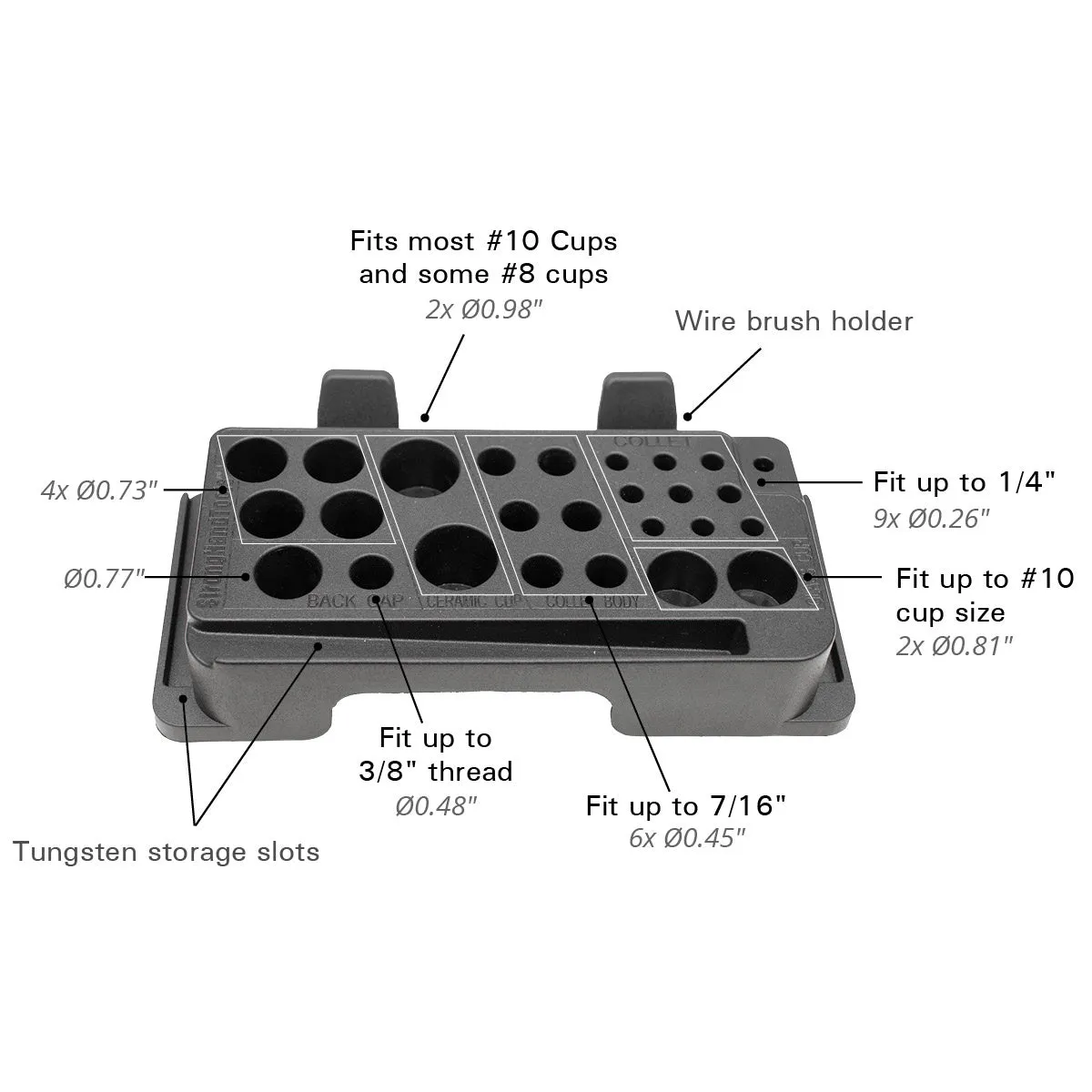 TIG Feeder and Organizer Kit