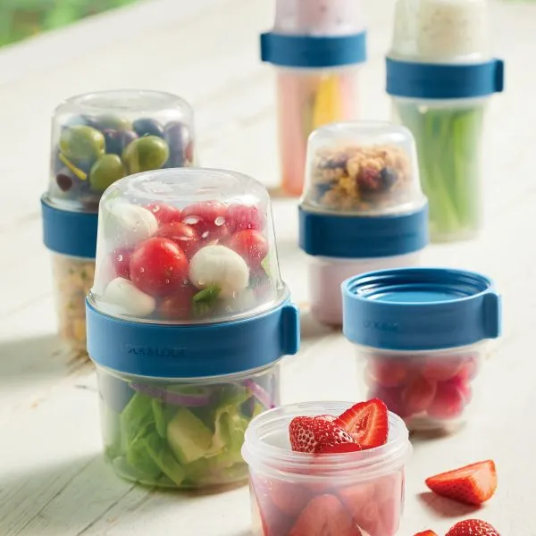 Twist Two Way Food Storage Container Set, 12-Piece