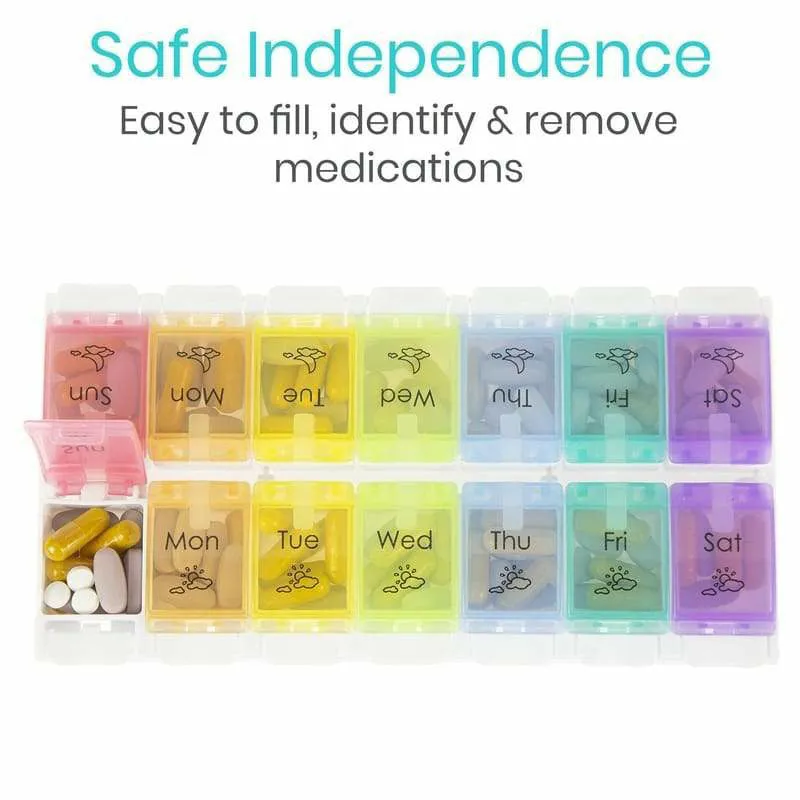 Vive Health AM & PM Pill Organizer