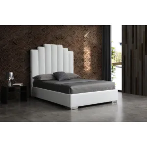 Whiteline Jordan Queen Bed with USB